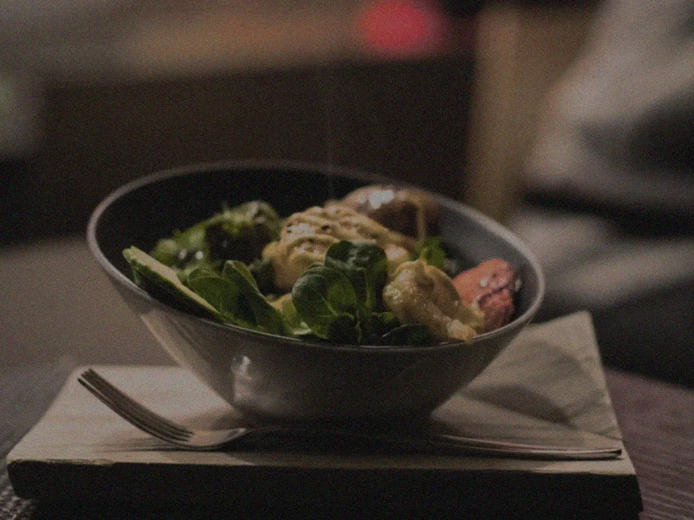 Salad before