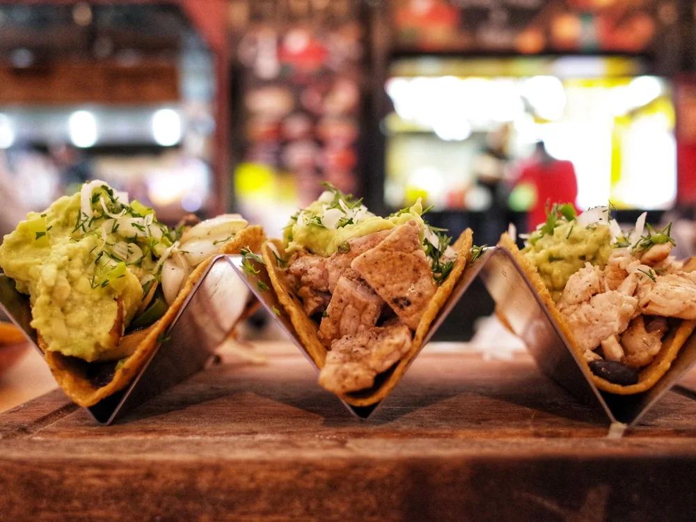 Tacos after AI enhancement